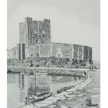 PENCIL DRAWING - CARRICKFERGUS