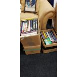 3 BOXES OF BOOKS