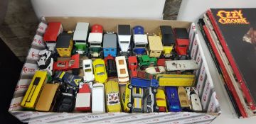 BOX OF MODEL CARS