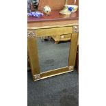 LARGE GILT FRAMED MIRROR