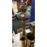 CORINTHIAN PILLAR OIL LAMP