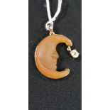 BLAZING MOON PENDANT