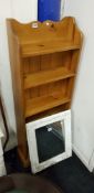 PINE BOOKCASE