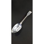 IRISH GEORGIAN SILVER SERVING SPOON