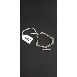 ANTIQUE SILVER ALBERT BRACELET