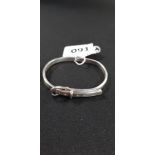 HEAVY SILVER BANGLE