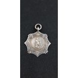 SILVER FOOTBALL MEDAL