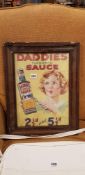 REPRODUCTION DADDIES SAUCE POSTER