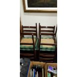 4 DINING CHAIRS