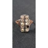 GEORGIAN GOLD DRESS RING A/F