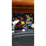 BOX OF MODEL CARS