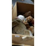 BOX OF SOFT TOYS