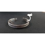 SILVER CUFF BANGLE