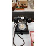 ORIGINAL GPO BLACK TELEPHONE