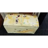 VINTAGE DOMED TRUNK