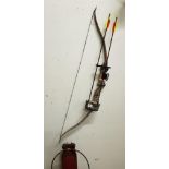 HUNTING BOW AND ARROWS