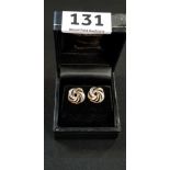 PAIR OF 9CT GOLD EARRINGS