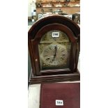 MAHOGANY MANTLE CLOCK