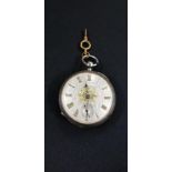 SILVER POCKET WATCH