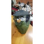 FULL FACE/EAR PROTECTION PAINT BALL MASK