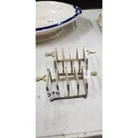 PAIR OF ART DECO TOAST RACKS