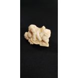 CARVED EROTICA NETSUKE