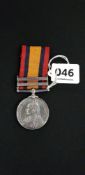 BOER WAR INNISKILLING FUSILIERS QUEENS SOUTH AFRICA MEDAL