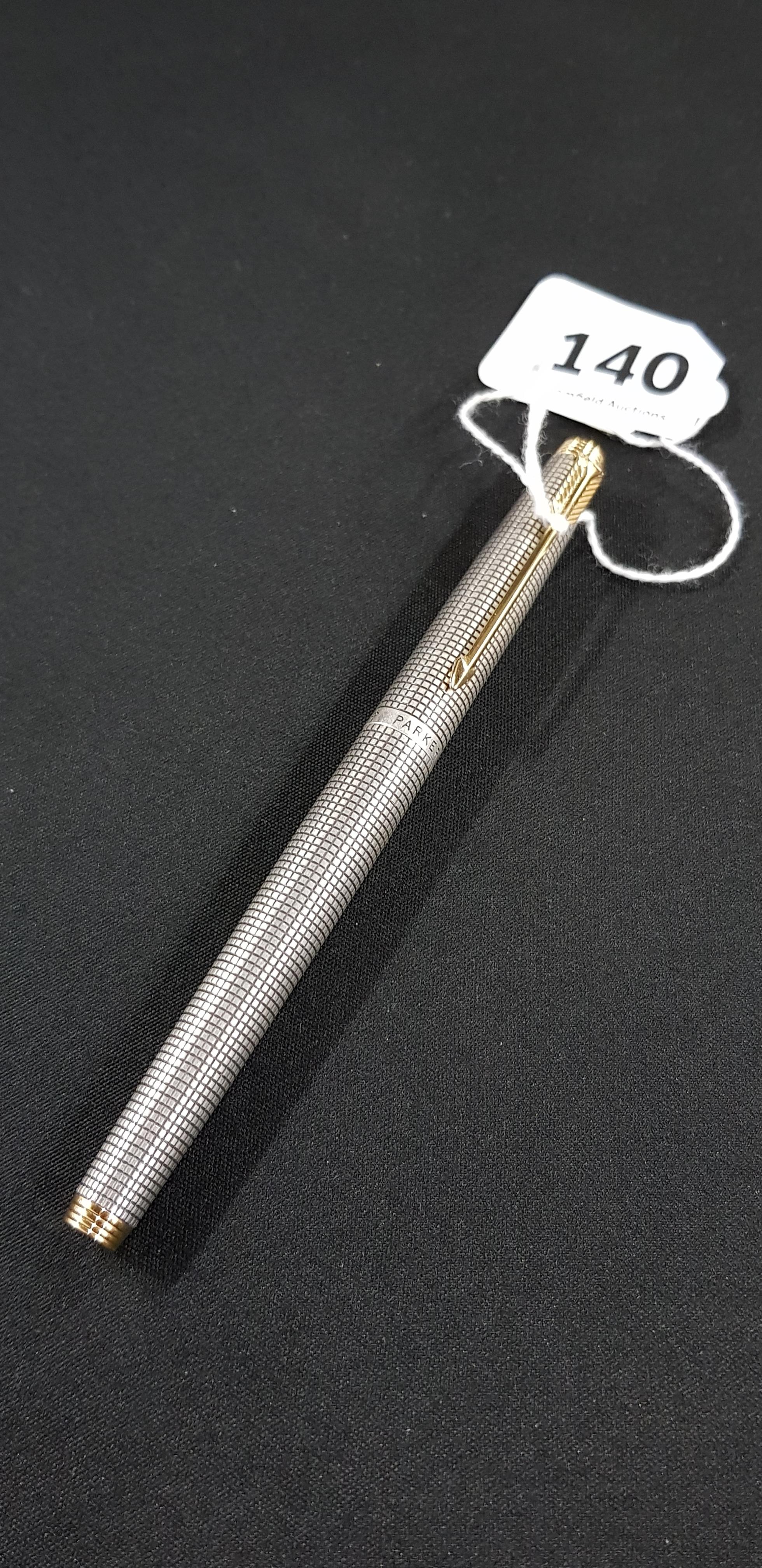 PARKER SILVER PEN 14K NIB