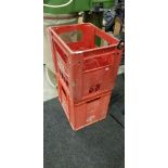 2 VINTAGE COCA COLA CRATES