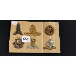 BRITISH CAP BADGES (EDUCATION AND LABOUR CORP, RAF AND ROYAL ARTILLERY)