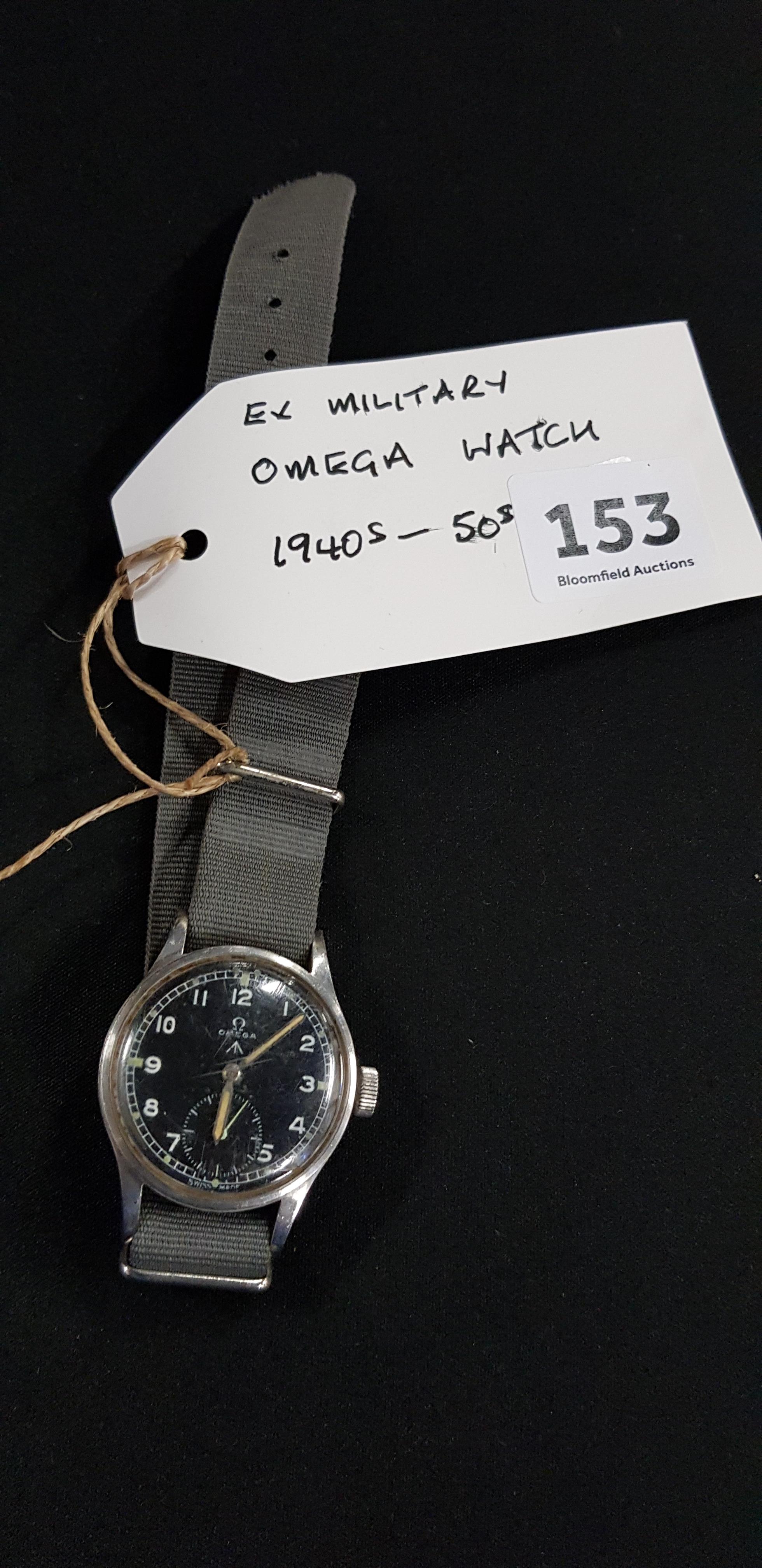 OMEGA MILITARY WATCH