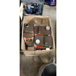 4 OLD CASTROL CANS