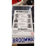 WANTED POSTER
