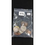 BAG LOT OF OLD COINS