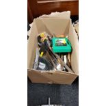 LARGE BOX LOT OF QUALITY TOOLS