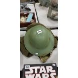 WW2 FIRE WATCHERS HELMET AND MILITARY TUNIC