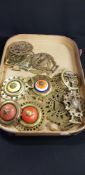 COLLECTION OF ANTIQUE HORSE BRASSES