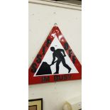 MEN AT WORK SIGN