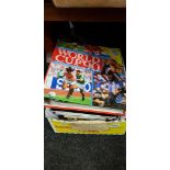 BOX OF FOOTBALL PROGRAMMES