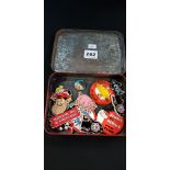 QTY OF VINTAGE COMIC BADGES ETC