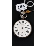 SILVER POCKET WATCH