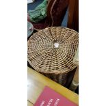 LARGE WICKER BASKET