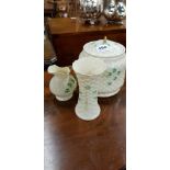 3 PIECES OF BELLEEK