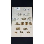 MILITARY BADGES