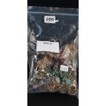 BAG OF COSTUME JEWELLERY