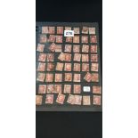 PENNY RED SHEET STAMPS