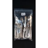 SILVER HANDLED CUTLERY