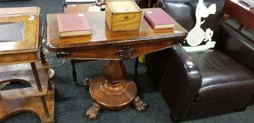 VICTORIAN TURNOVER LEAF TABLE