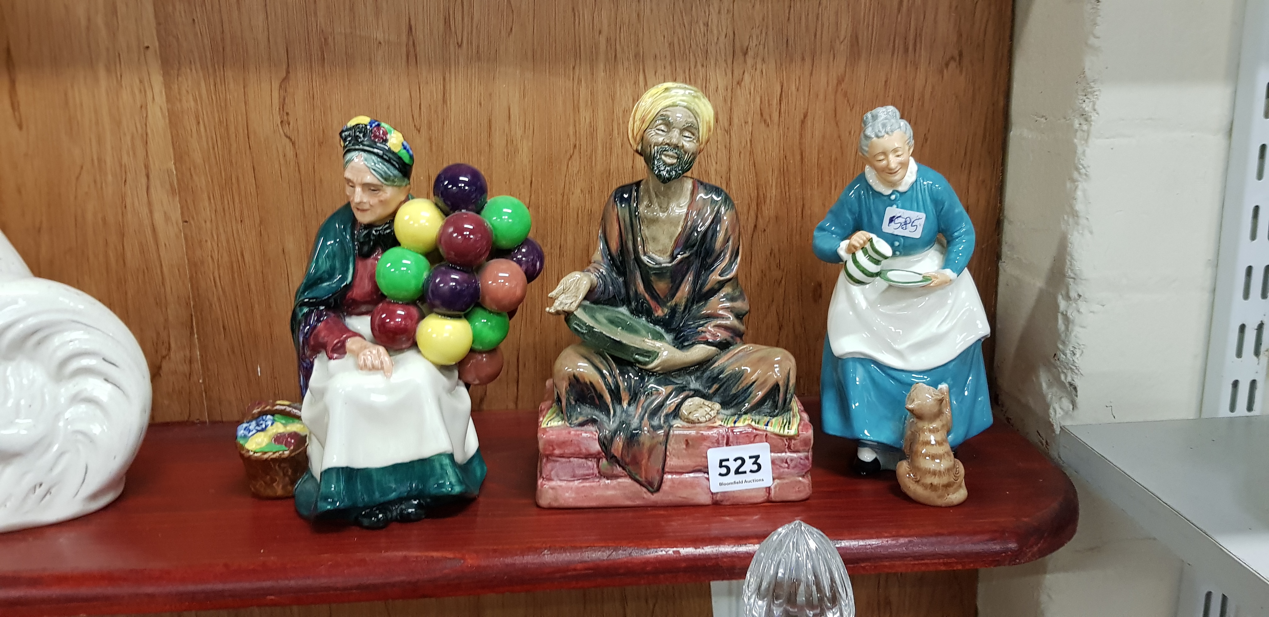 3 ROYAL DOULTON FIGURES