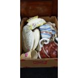 BOX LOT OF ORNAMENTS